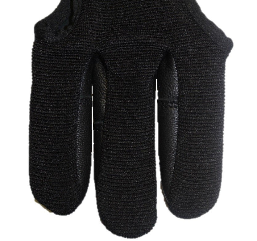 Bogenhandschuh Stretch black PX833